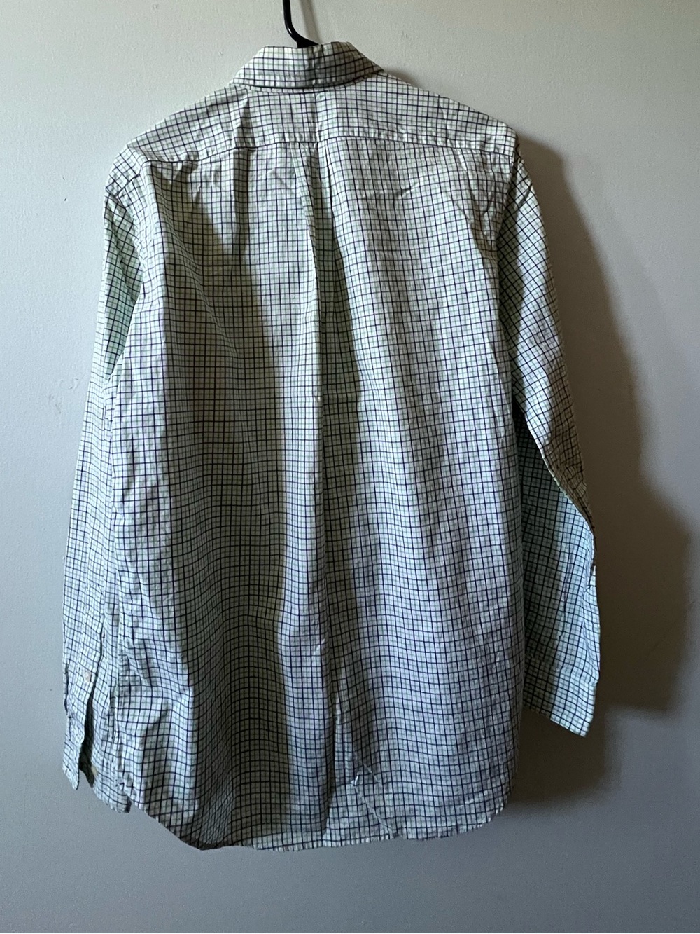 Ralph Lauren Classic Green Plaid Button-Down Shirt - Picture 2 of 2